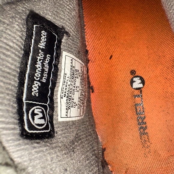 Merrell black/smoke performance waterproof ankle boots - Picture 13 of 13